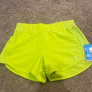 Lime shorts